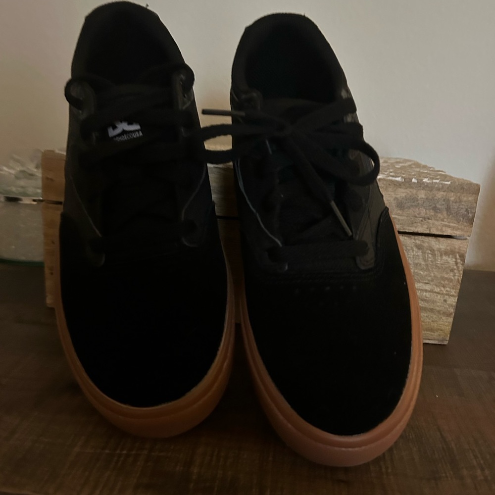 Kids DC Kalis Volc Skate Shoes - Picture 4 of 7